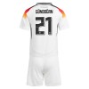 Original Trikotsatz Deutschland Gundogan 21 Heimtrikot EURO 2024 Für Kinder